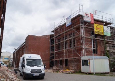 Historic Worsted spinning mill with UdiIN RECO interior insulation system