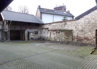 Renovation of a foursided courtyard in Aachen with UdiIN