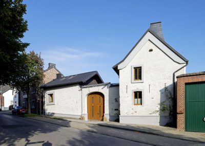 Renovation of a foursided courtyard in Aachen with UdiIN