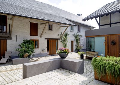 Renovation of a foursided courtyard in Aachen with UdiIN