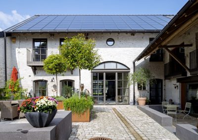 Renovation of a foursided courtyard in Aachen with UdiIN