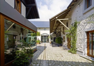 Renovation of a foursided courtyard in Aachen with UdiIN