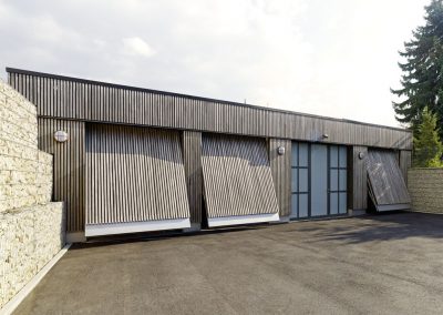 Renovation of a foursided courtyard in Aachen with UdiIN