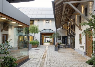 Renovation of a foursided courtyard in Aachen with UdiIN