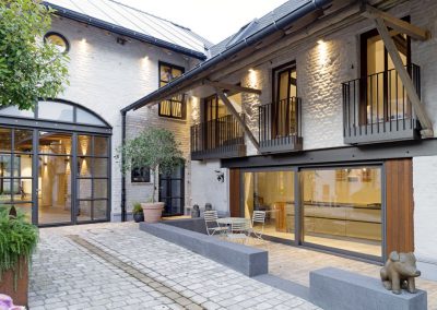 Renovation of a foursided courtyard in Aachen with UdiIN