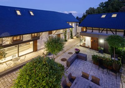 Renovation of a foursided courtyard in Aachen with UdiIN