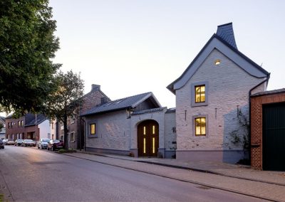 Renovation of a foursided courtyard in Aachen with UdiIN